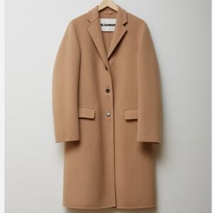 Jil Sander 100% Cashmere Trench Blazer Coat